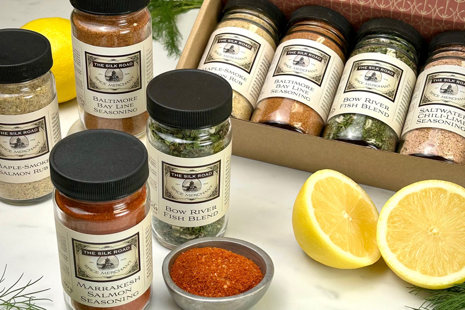 Spice Blends for Fish and Seafood