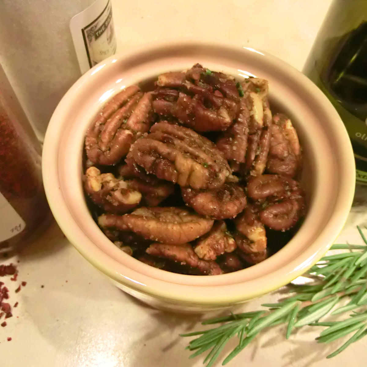 Sweet Spiced Pecans