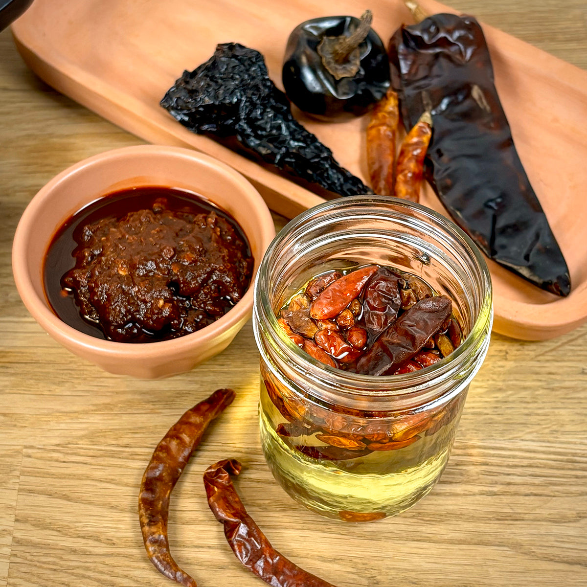 Using Whole Dried Chiles