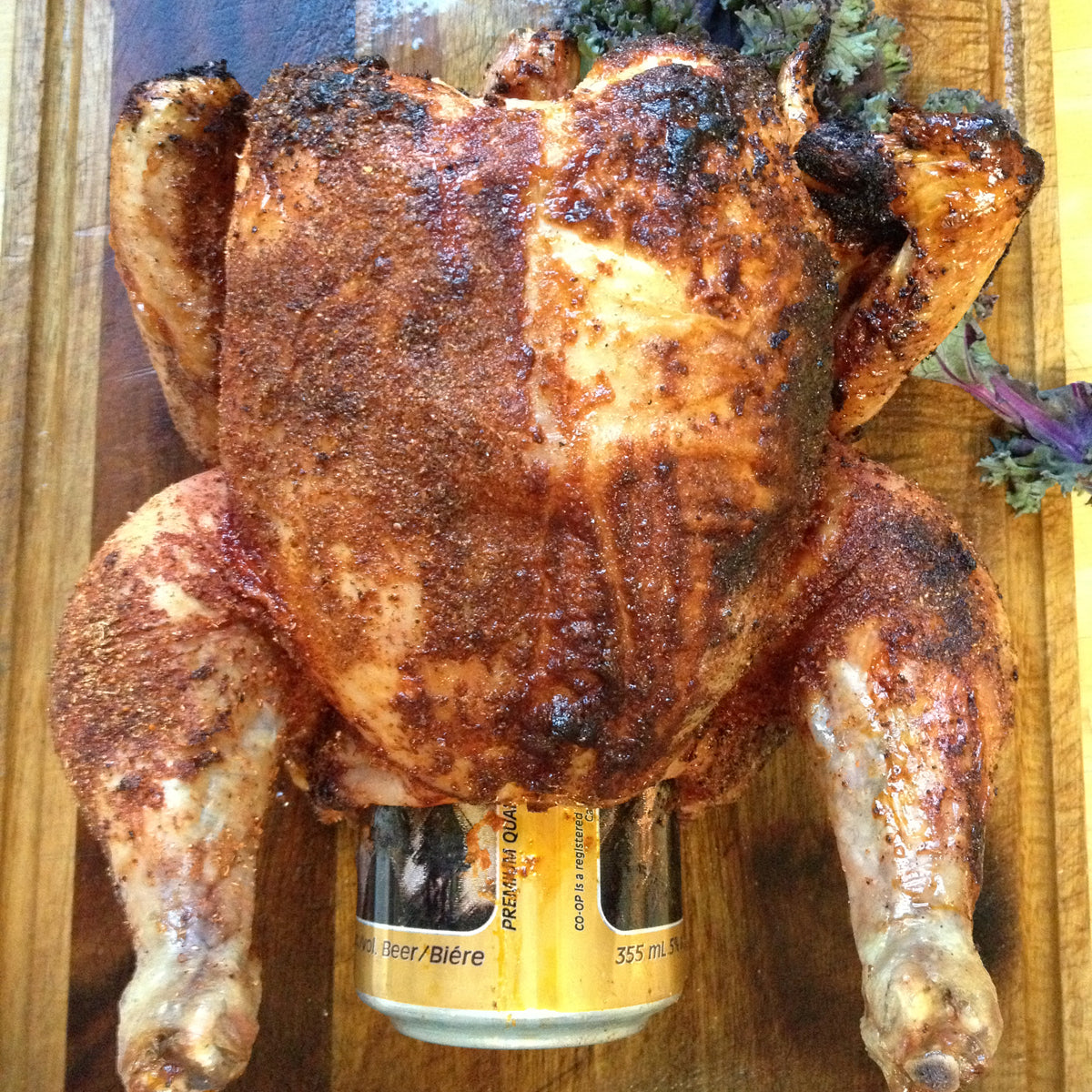 Driftwood Beer Can Chicken