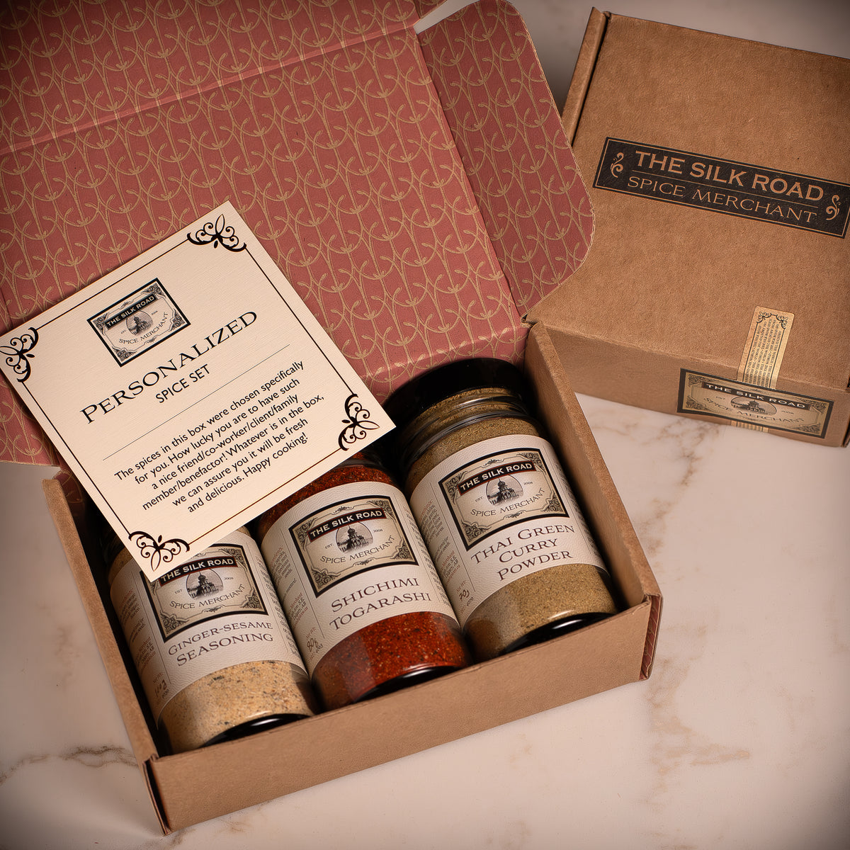 Personalized Spice Set—Gift Box Add-On